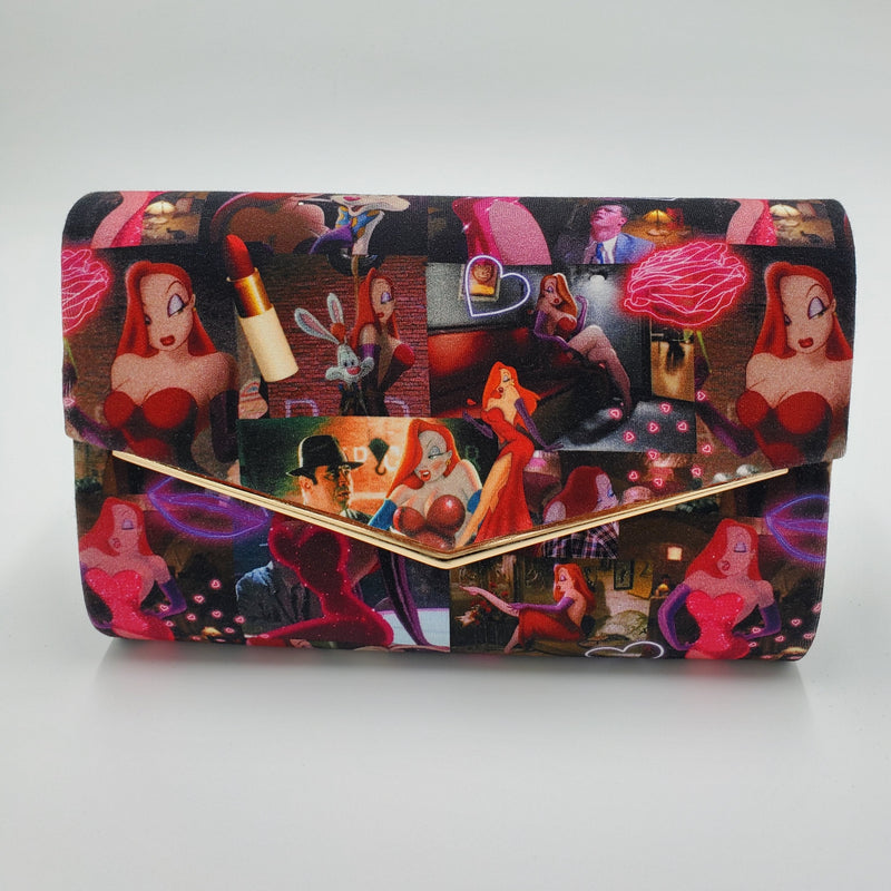 "Jessica Rabbit" Redesigned Clutch Purse