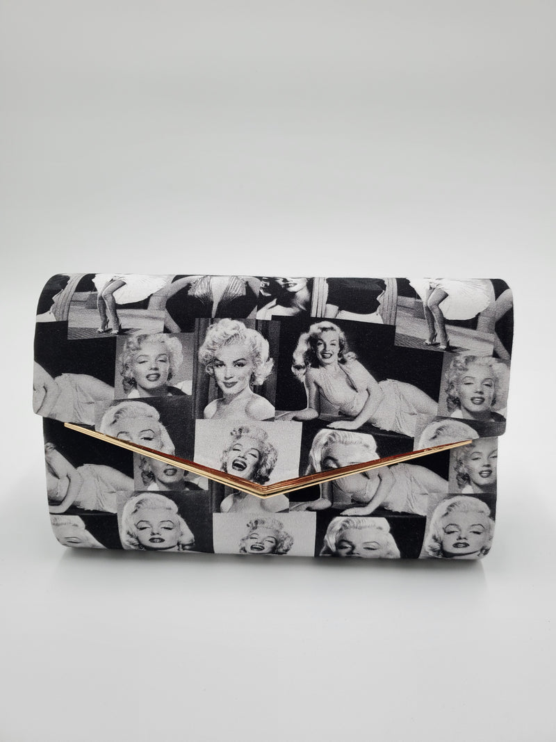 "Marilyn Monroe" Redesigned Clutch