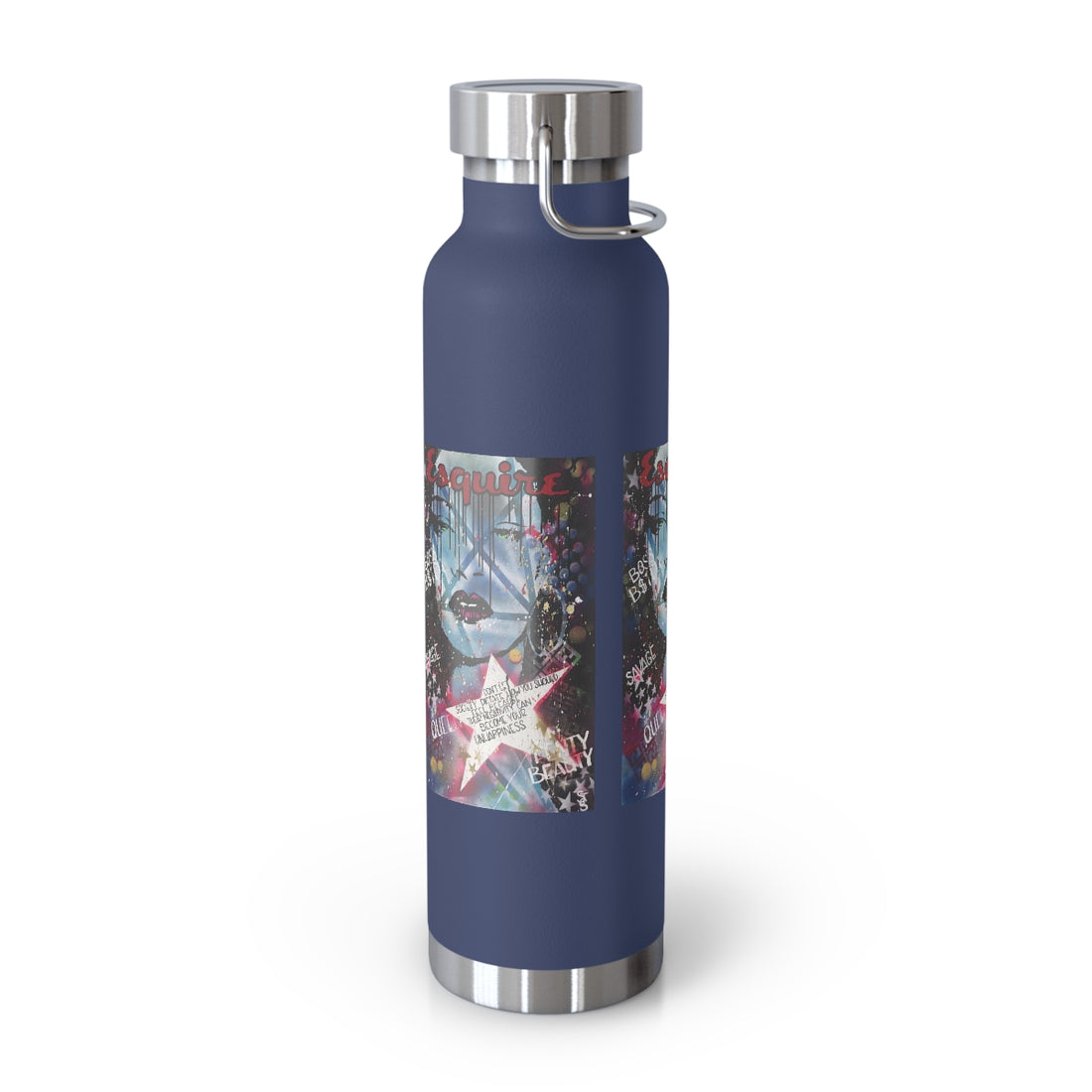 "Be The Boss-Inspired By Rihanna" Copper Vacuum Insulated Bottle, 22oz