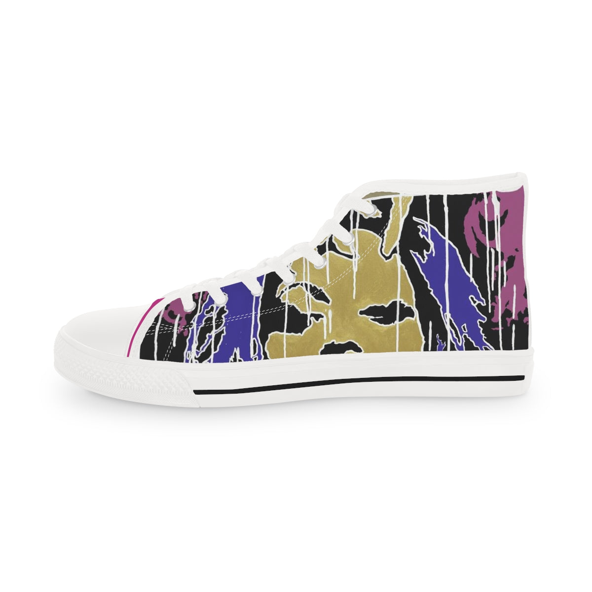 "Fearless Inspired By Beyonce" Men's High Top Sneakers