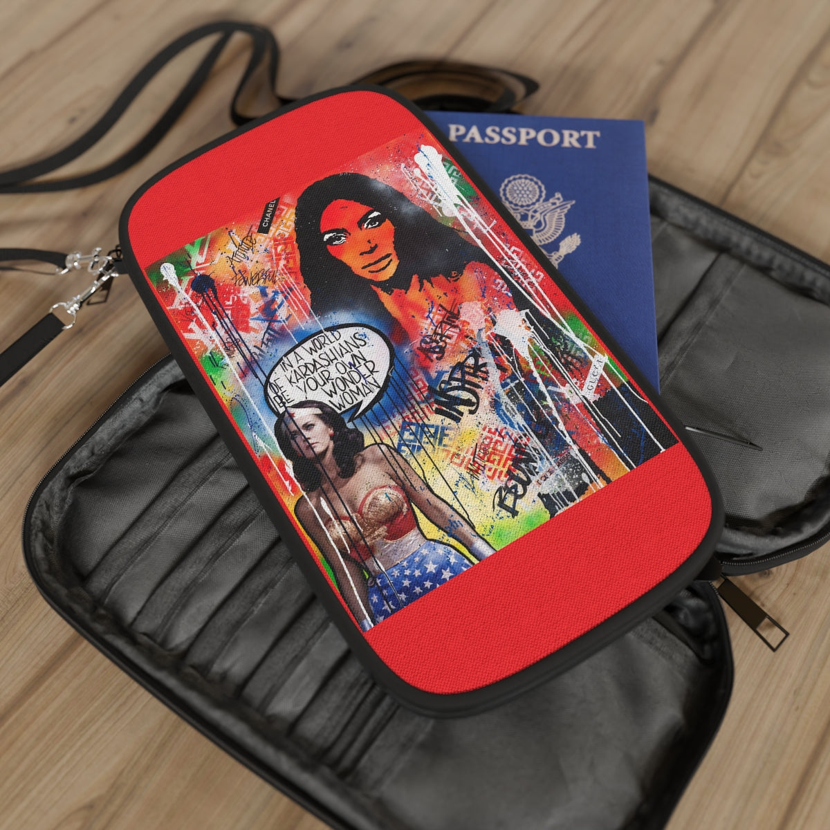 "Dare To Be Different" Passport Wallet