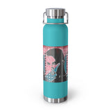 "Unbothered-Inspired By Grace Jones" Copper Vacuum Insulated Bottle, 22oz