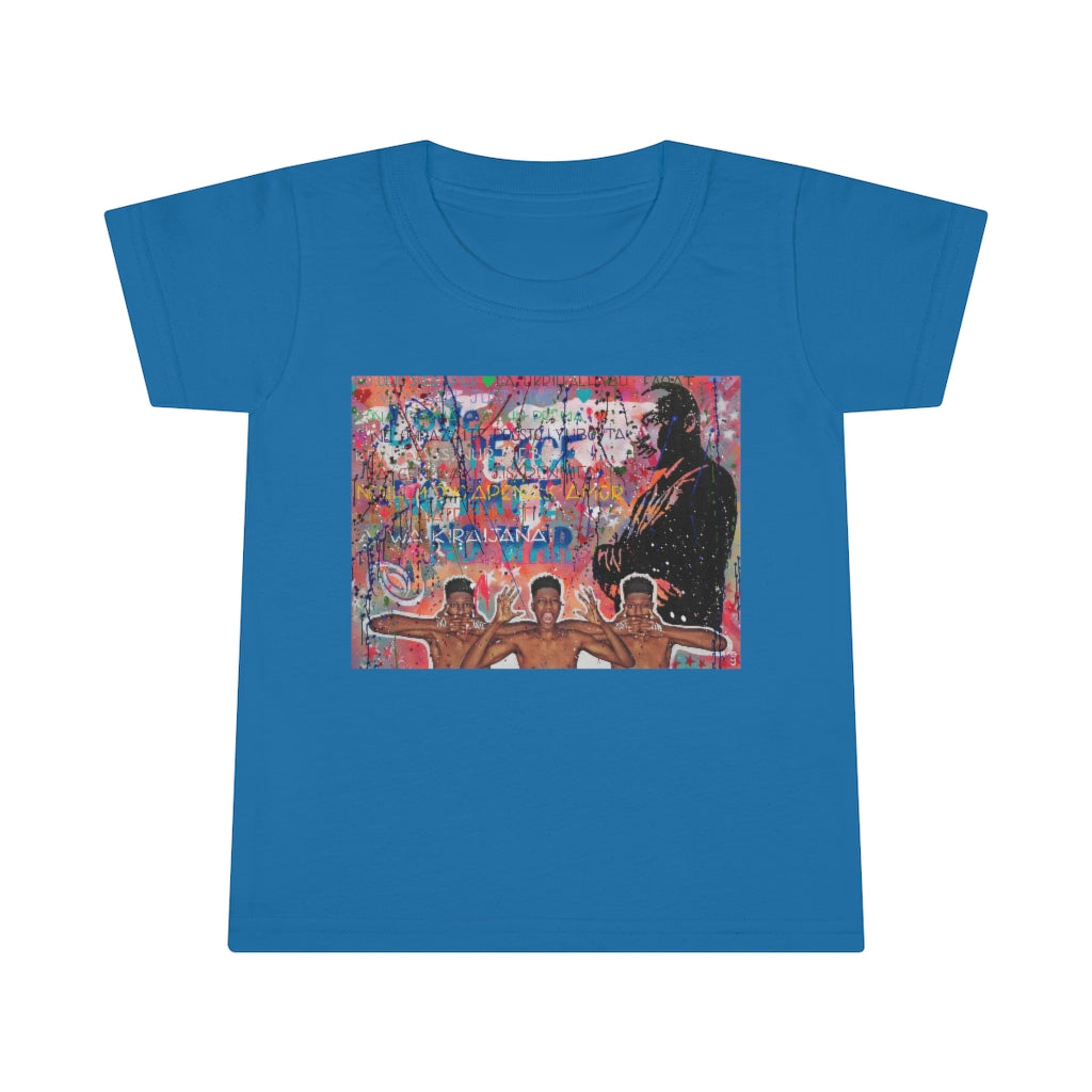 "No Hate Just Love" Toddler T-shirt