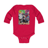 "Basquiat/Warhol Tribute" Infant Long Sleeve Bodysuit