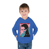 "Unbothered-Grace Jones" " Toddler Pullover Fleece Hoodie