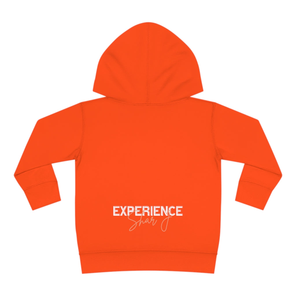 "Unbothered-Grace Jones" " Toddler Pullover Fleece Hoodie