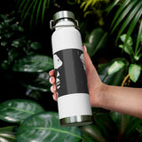 "Label Whore-Inspired By Karl Lagerfeld" Copper Vacuum Insulated Bottle, 22oz