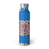 "Rebel With A Cause- Inspired By James Dean" Copper Vacuum Insulated Bottle, 22oz