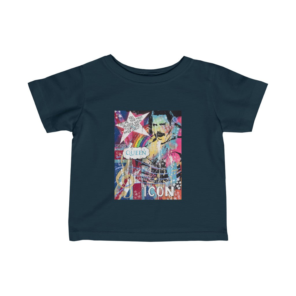 "Find Your Inner Queen" Infant Fine Jersey Tee