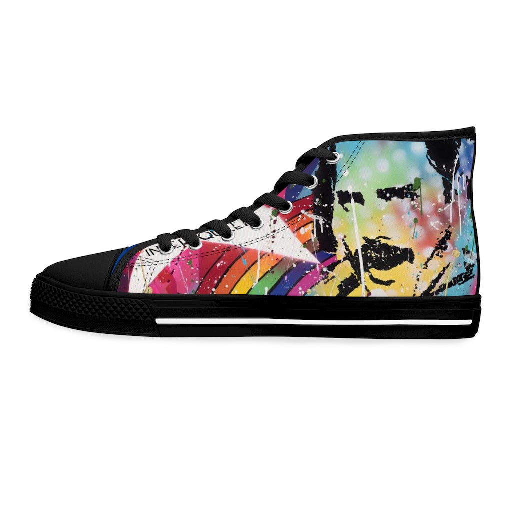 " Find Your Inner Queen" Women's High Top Sneakers