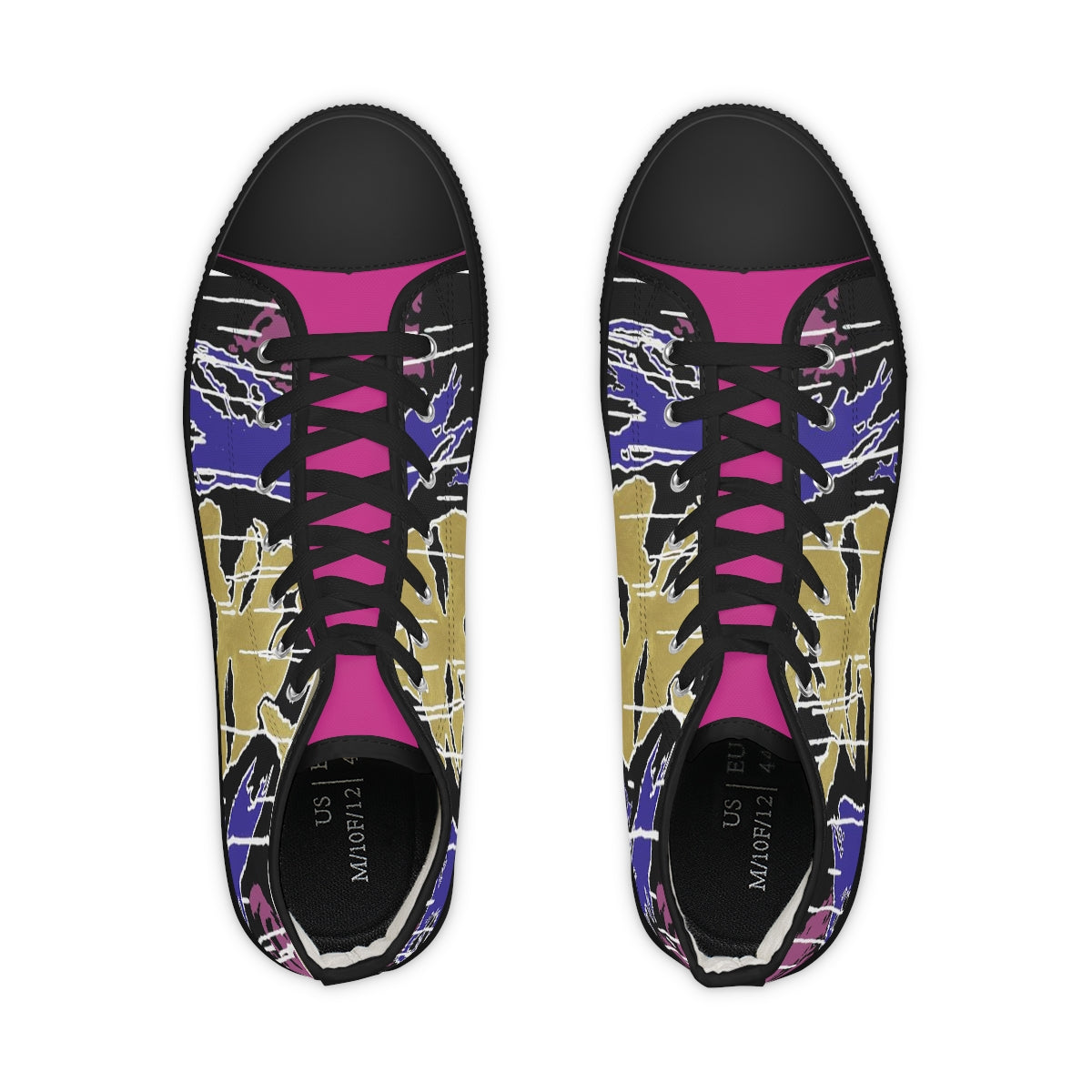 "Fearless Inspired By Beyonce" Men's High Top Sneakers