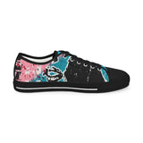 "Unbothered Inspired By Grace Jones" Men's Low Top Sneakers
