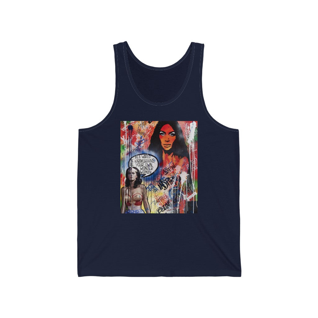 "Dare To Be Different" Unisex Jersey Tank