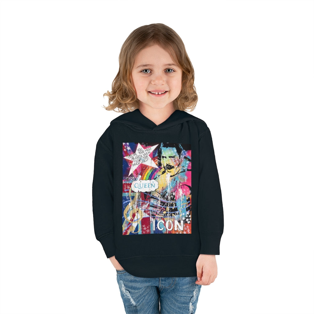 "Find Your Inner Queen" Toddler Pullover Fleece Hoodie