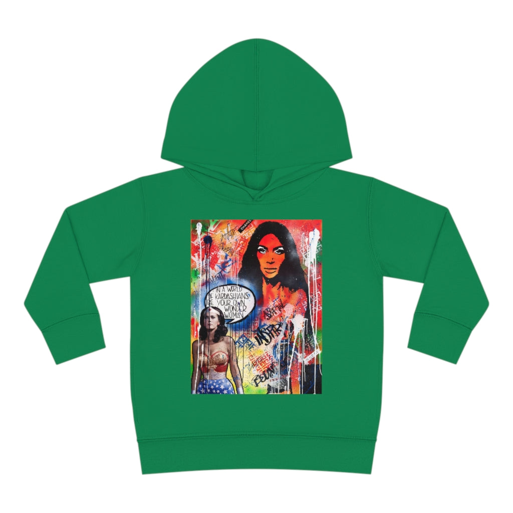 "Dare To Be Different" Toddler Pullover Fleece Hoodie