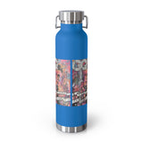 "Rebel With A Cause- Inspired By James Dean" Copper Vacuum Insulated Bottle, 22oz