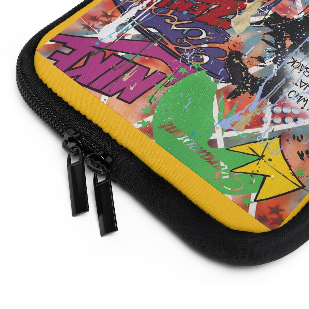 "Basquiat/Warhol Tribute" Laptop Sleeve
