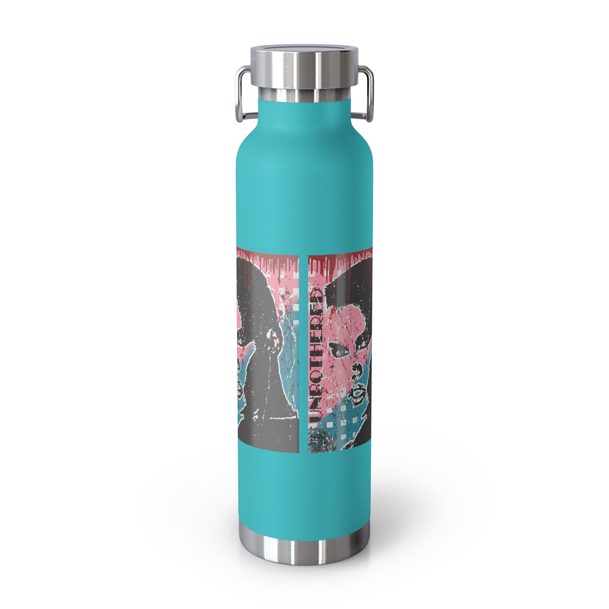 "Unbothered-Inspired By Grace Jones" Copper Vacuum Insulated Bottle, 22oz
