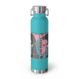 "Unbothered-Inspired By Grace Jones" Copper Vacuum Insulated Bottle, 22oz