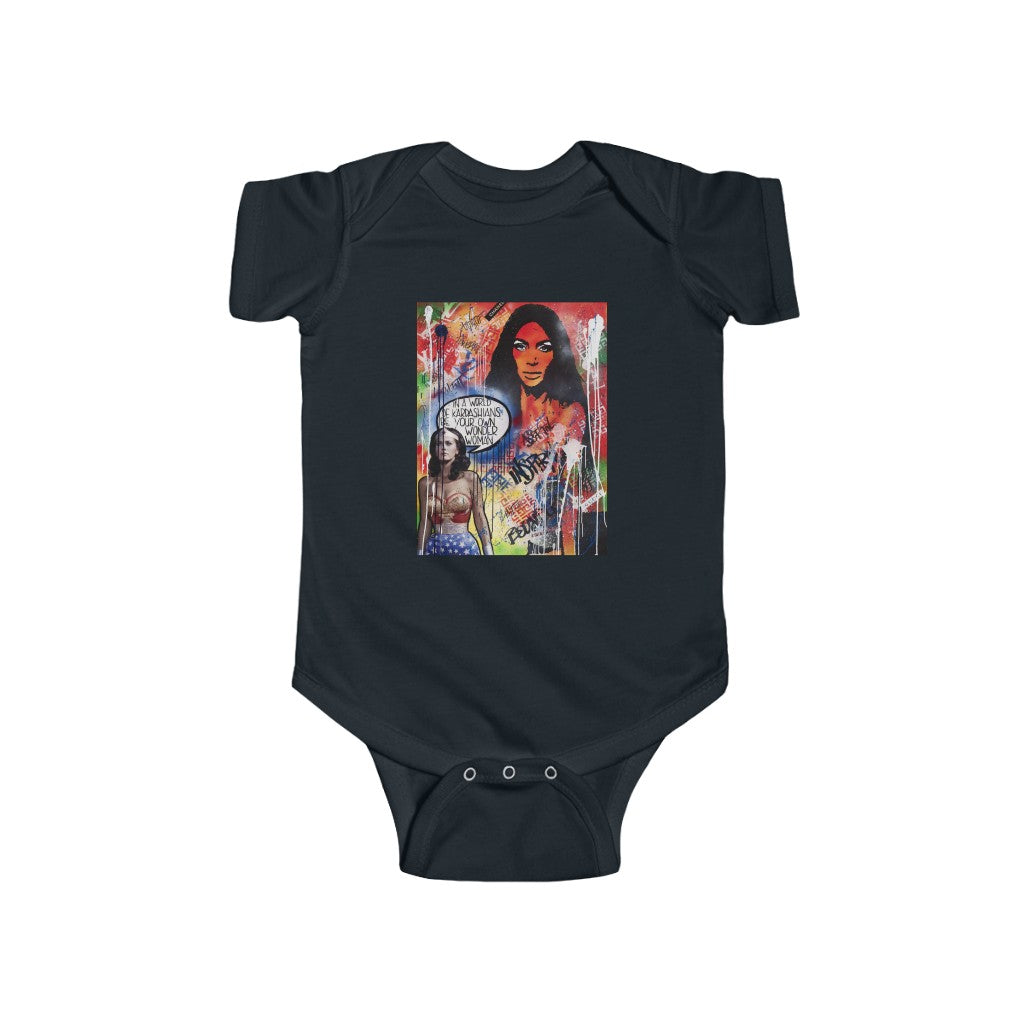 "Dare To Be Different" Infant Fine Jersey Bodysuit
