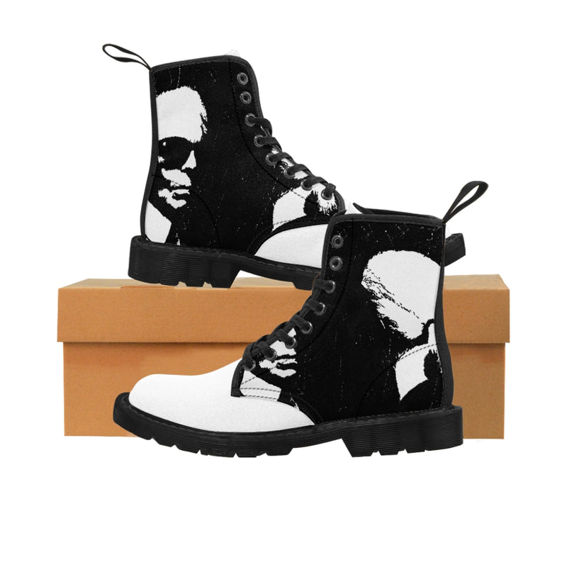 "Label Whore" Men's Canvas Boots