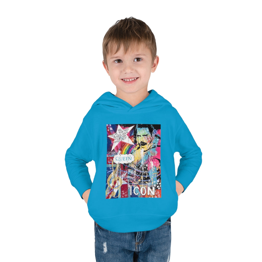 "Find Your Inner Queen" Toddler Pullover Fleece Hoodie