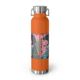 "Unbothered-Inspired By Grace Jones" Copper Vacuum Insulated Bottle, 22oz