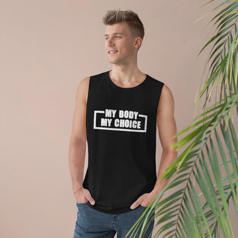"My Body My Choice" Unisex Barnard Tank