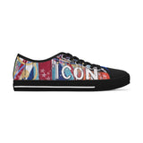 "Find Your Inner Queen" Women's Low Top Sneakers