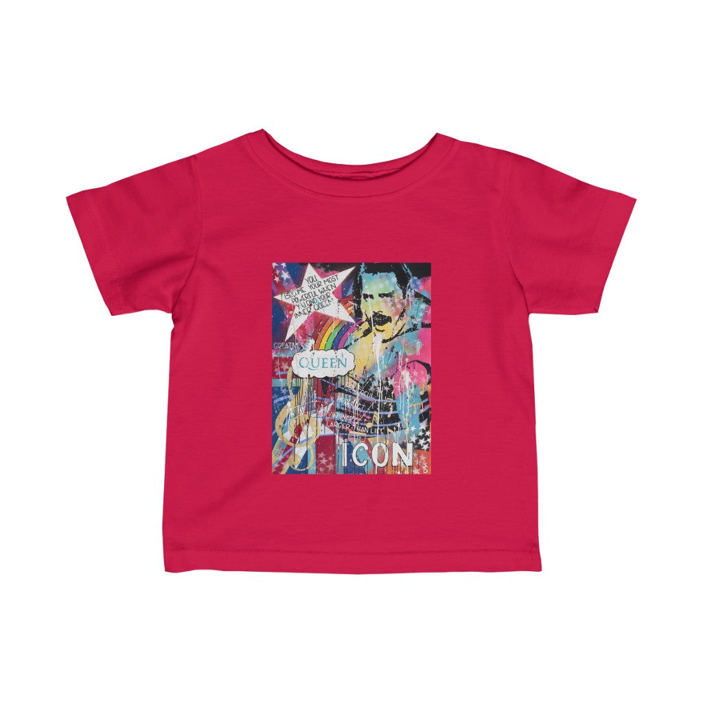 "Find Your Inner Queen" Infant Fine Jersey Tee