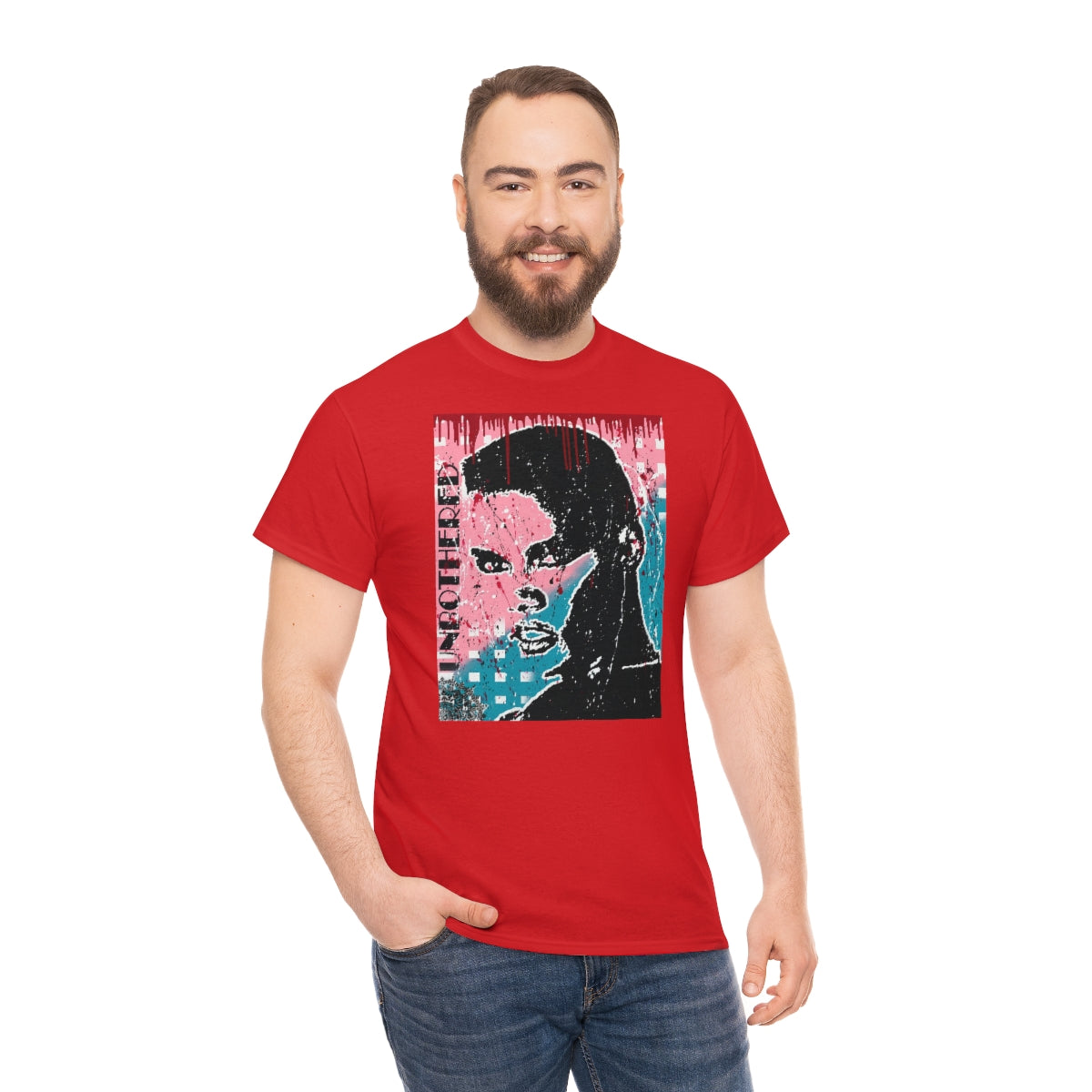 "Unbothered" Unisex Heavy Cotton Tee