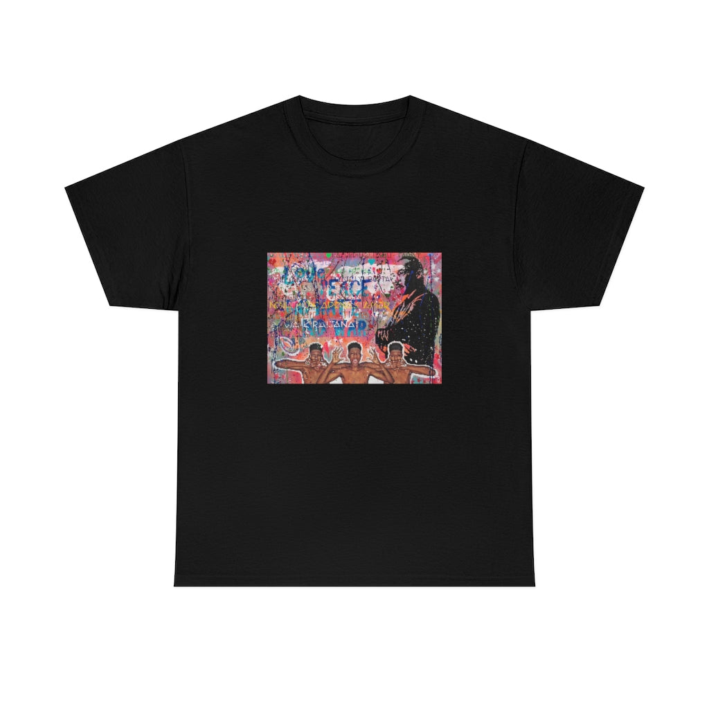 "No Hate Just Love" Unisex Heavy Cotton Tee
