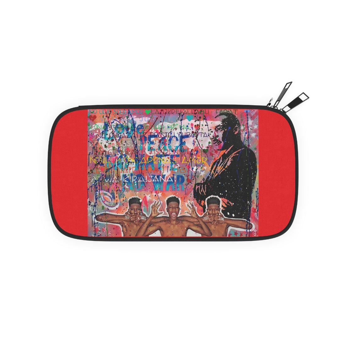 "No Hate Just Love" Passport Wallet