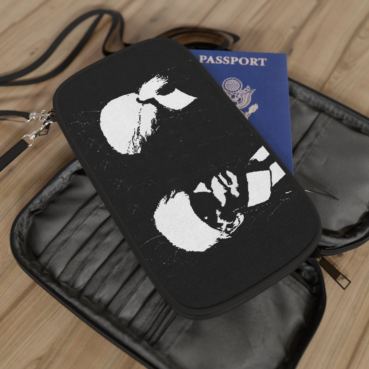 "Label Whore 3" Passport Wallet