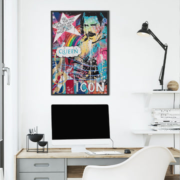 Framed "Find Your Inner Queen" Poster