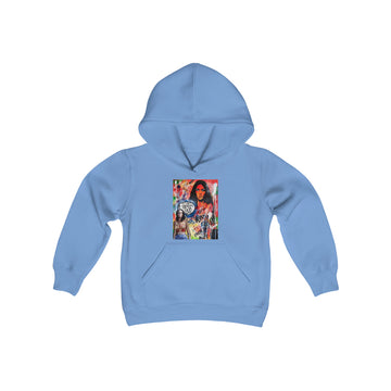 "Dare To Be Different-Inspired By Kim K" Youth Heavy Blend Hooded Sweatshirt