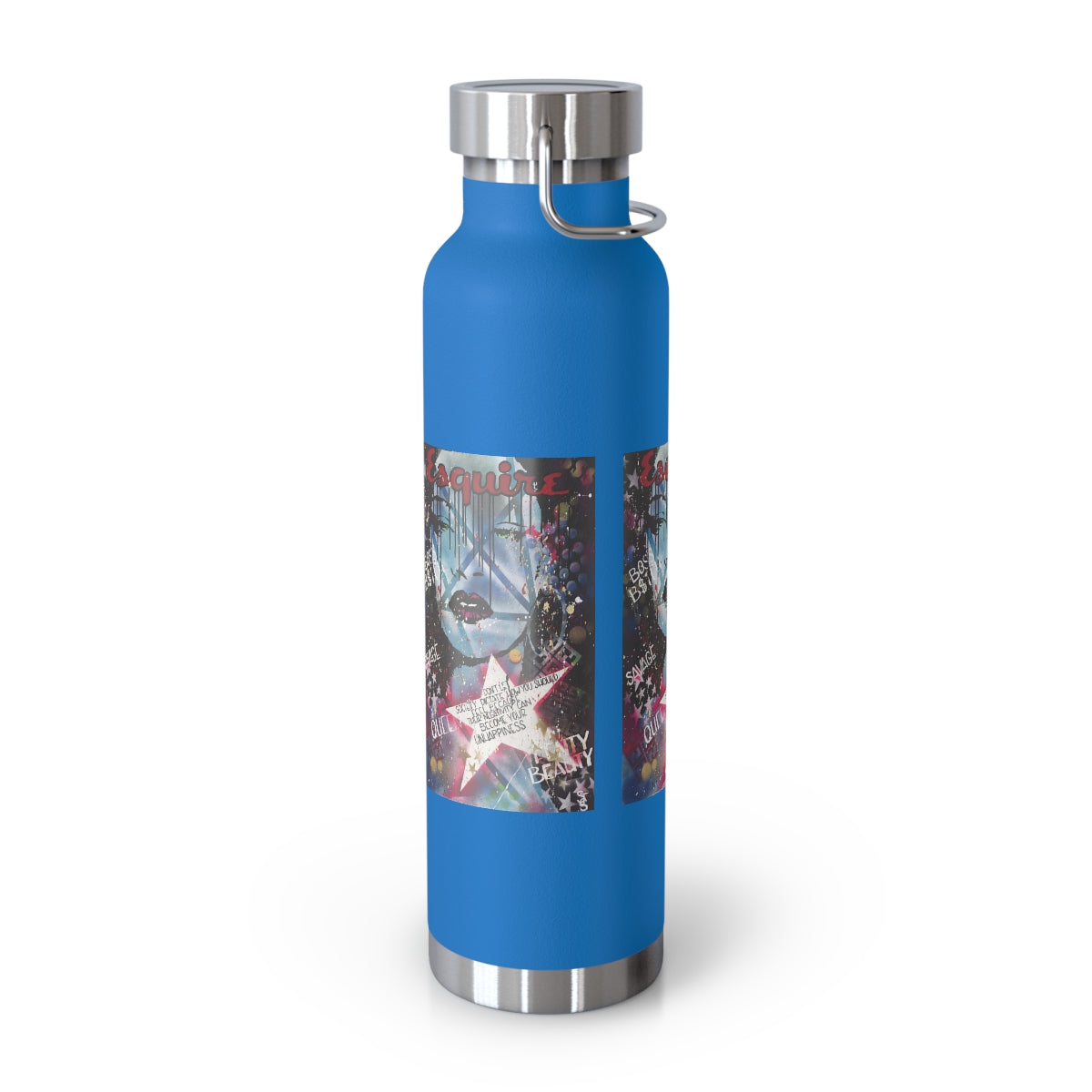 "Be The Boss-Inspired By Rihanna" Copper Vacuum Insulated Bottle, 22oz