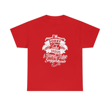"I'm Sorry...." Unisex Heavy Cotton Tee