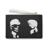'Label Whore" Clutch Bag