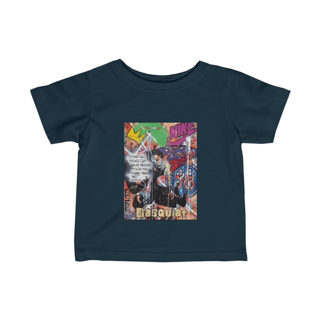 "Basquiat/Warhol Tribute" Infant Fine Jersey Tee