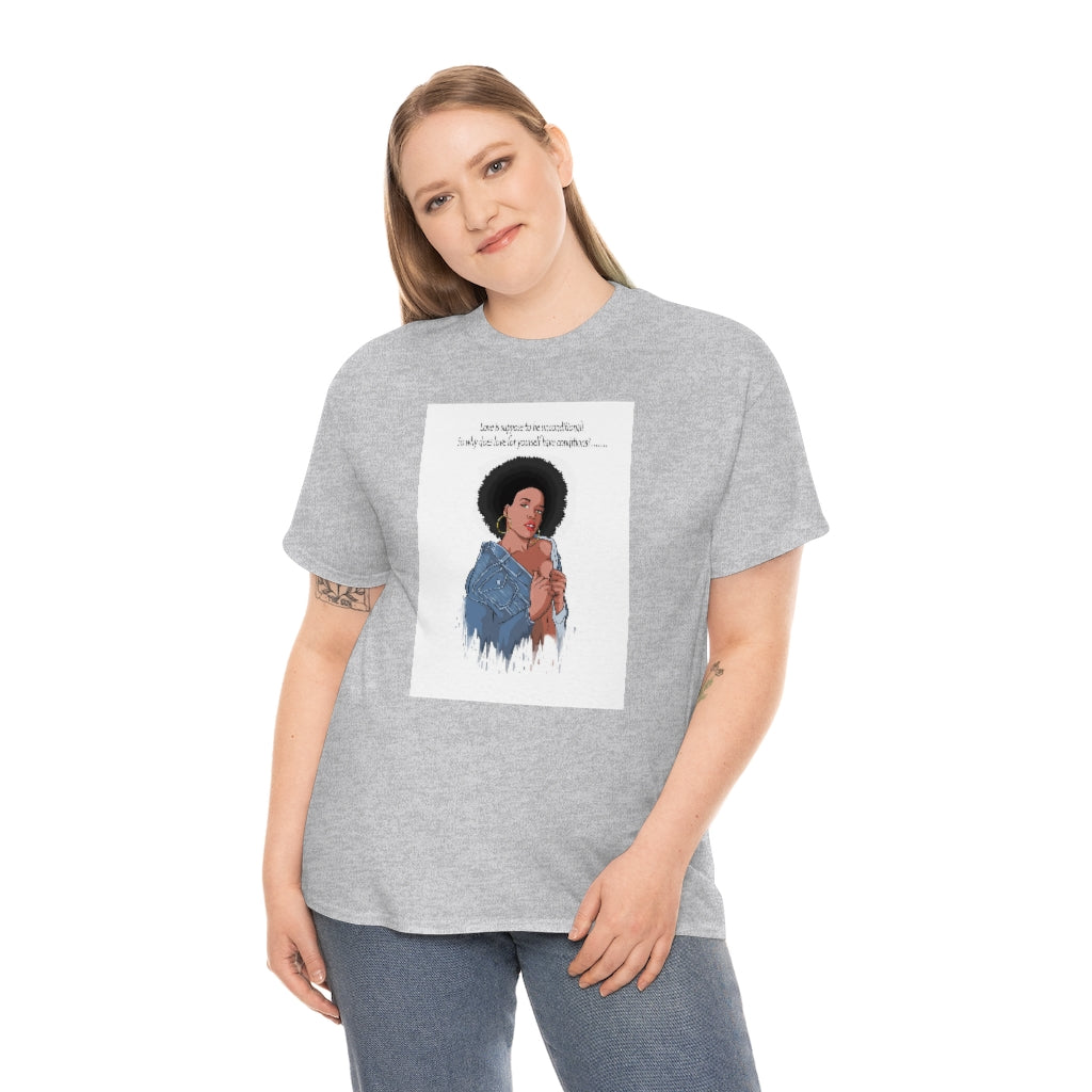 "Love Is Suppose To Be..."Unisex Heavy Cotton Tee