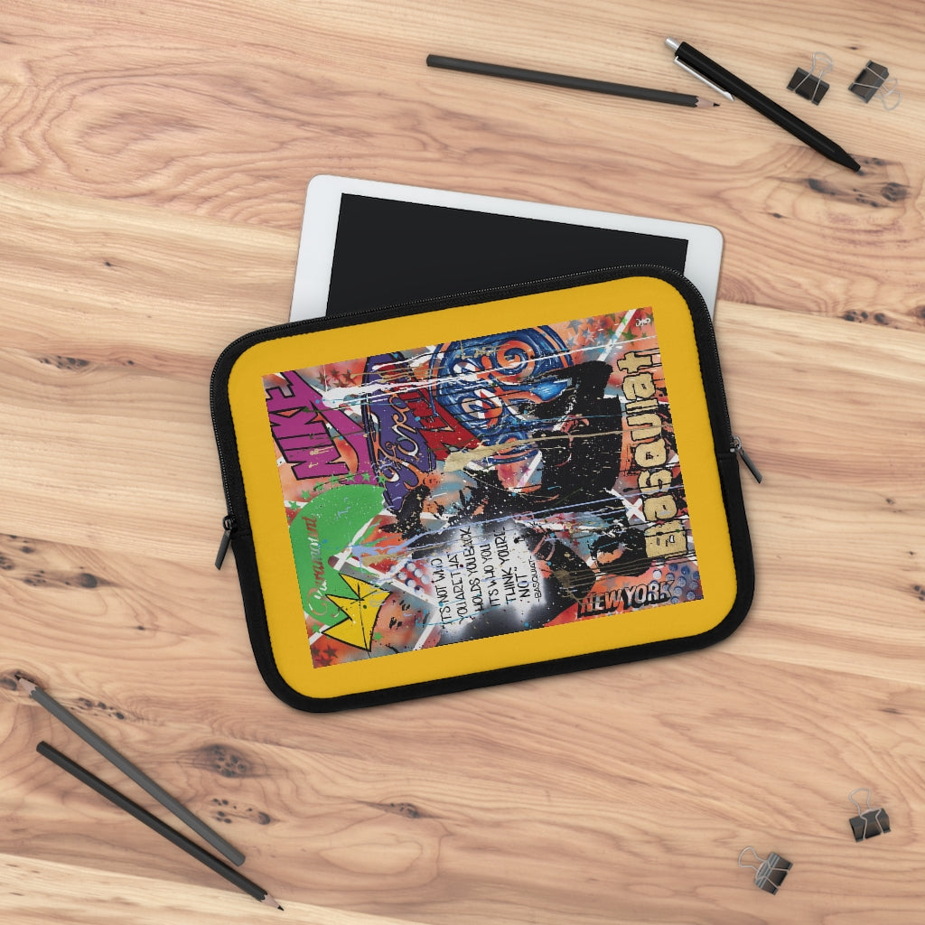 "Basquiat/Warhol Tribute" Laptop Sleeve