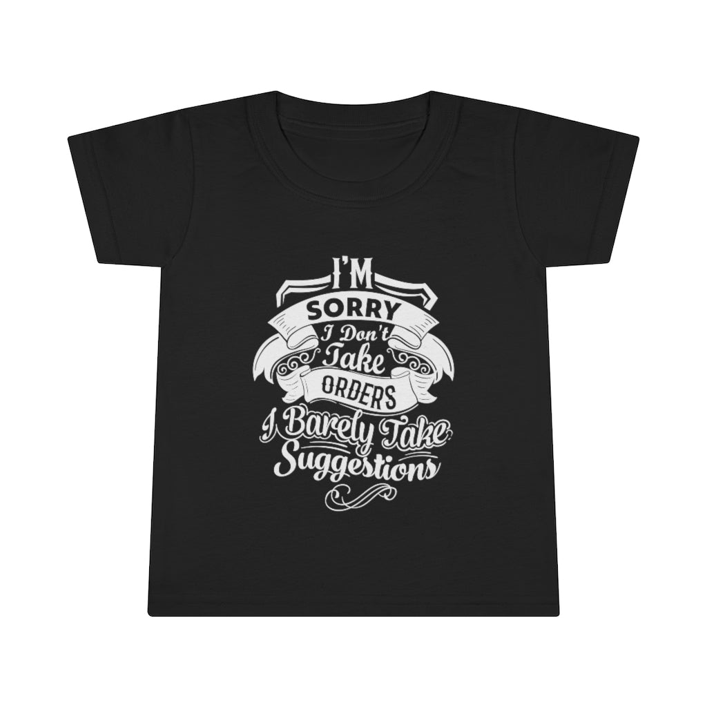 "I'm Sorry......." Toddler T-shirt