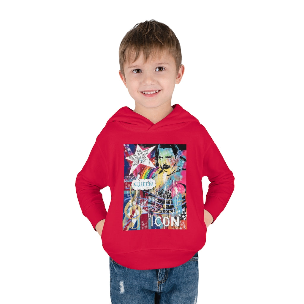"Find Your Inner Queen" Toddler Pullover Fleece Hoodie