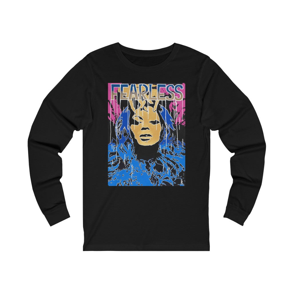 "Fearless" Unisex Jersey Long Sleeve Tee