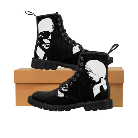 "Label Whore 3" Men's Canvas Boots