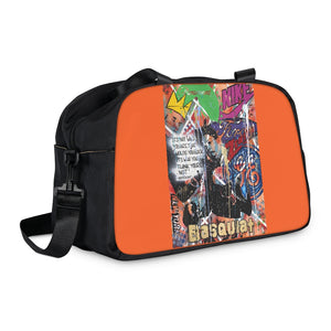 "Basquiat/Warhol Tribute" Fitness Handbag