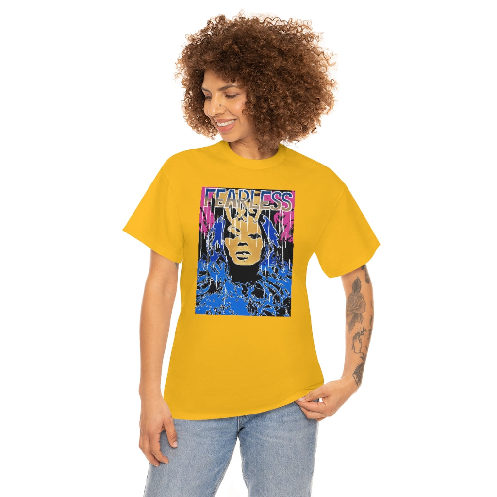 "Fearless" Unisex Heavy Cotton Tee