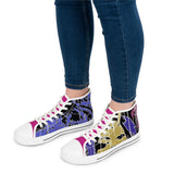 "Fearless" Women's High Top Sneakers