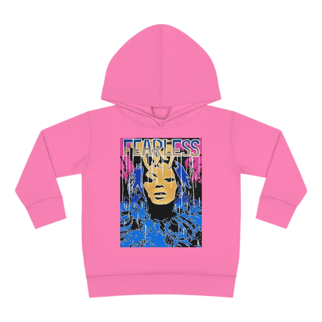 "Fearless" Toddler Pullover Fleece Hoodie